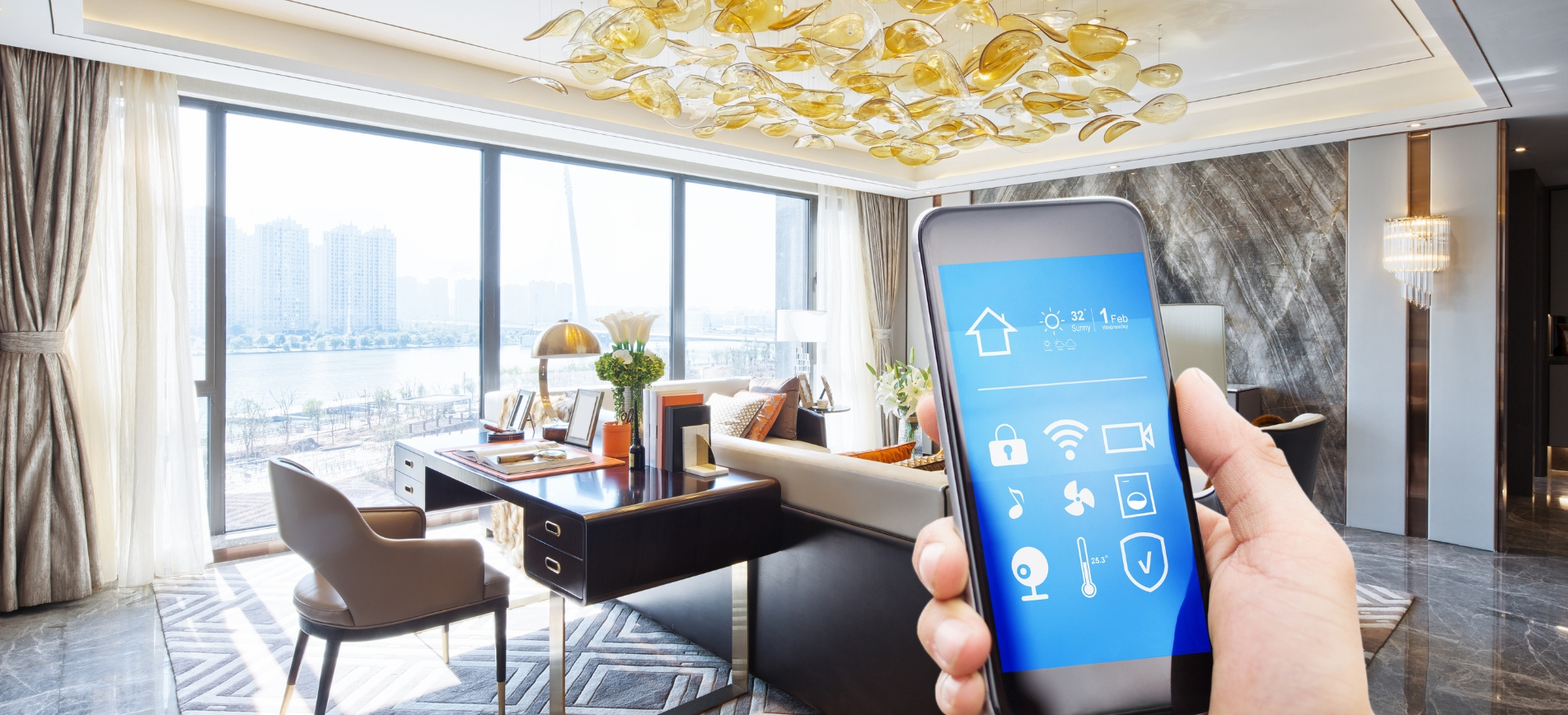 smart apartmnet, smart home, home automation
